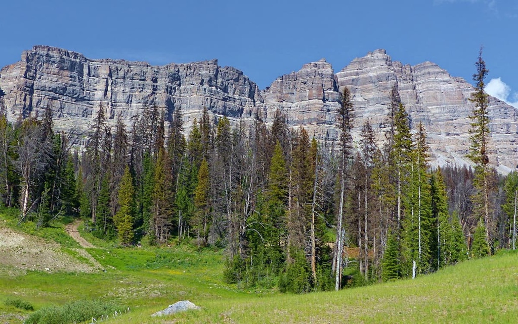 Breccia Cliffs, Teton Wilderness Area, Wyoming