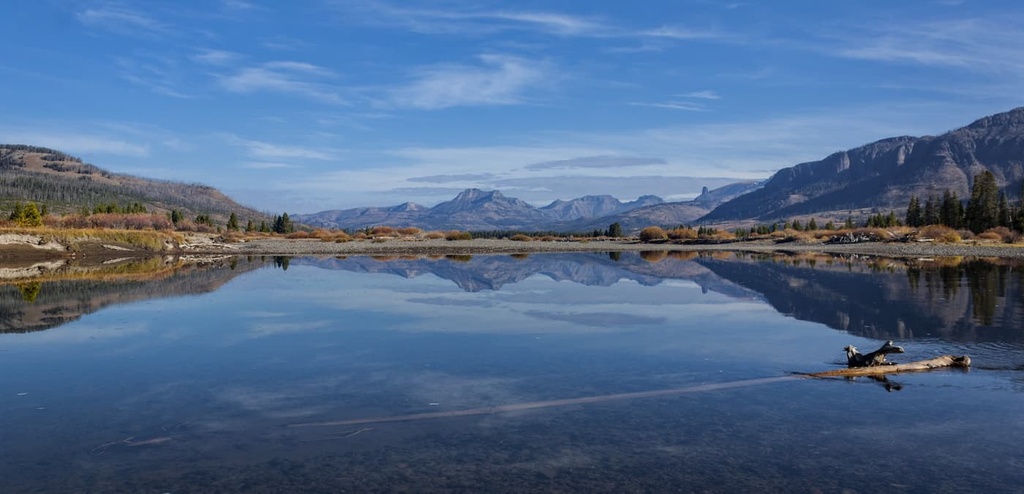 Thorofare River, Teton Wilderness Area, Wyoming
