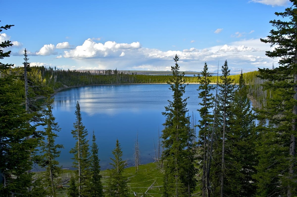 Yellowstone Lake, Teton Wilderness Area, Wyoming