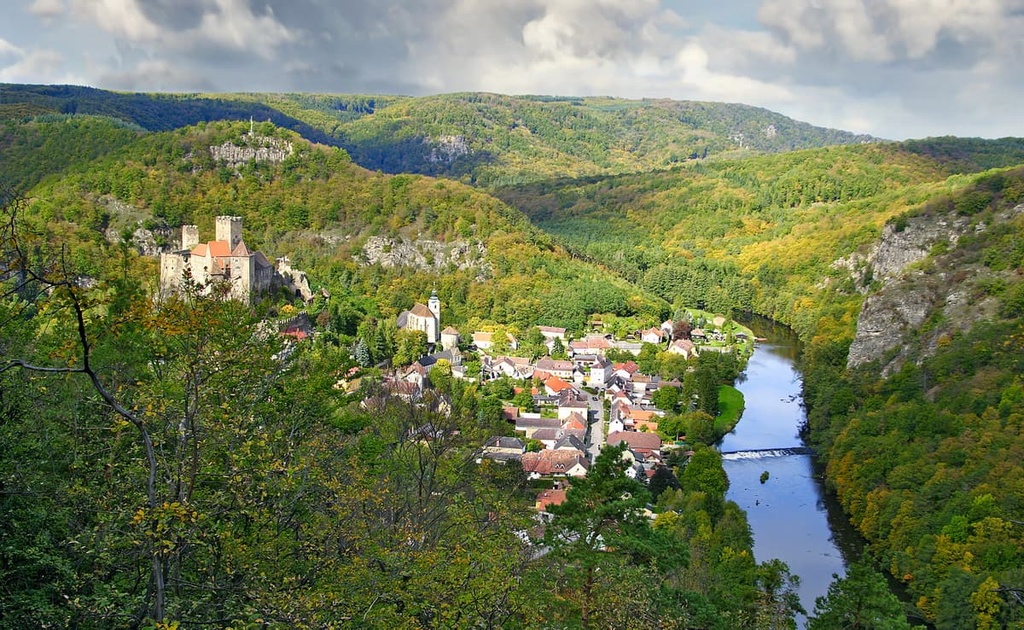 Hardegg Castle, Austria, Thayatal National Park