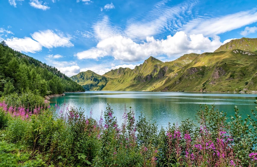 Lake Ritom, Ticino, Switzerland