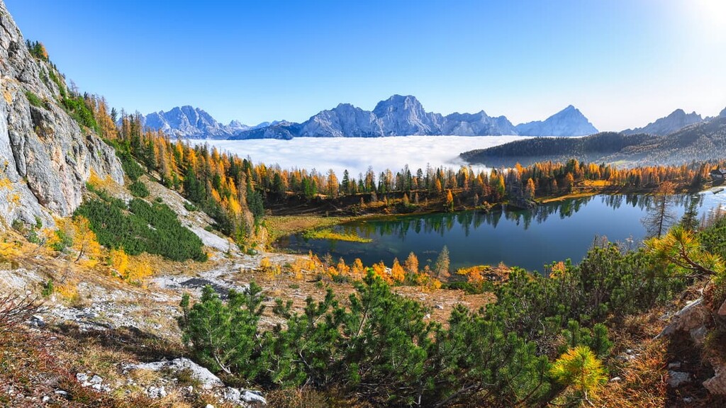 Lakes Trail from Cortina d’Ampezzo, Tofane, Italy