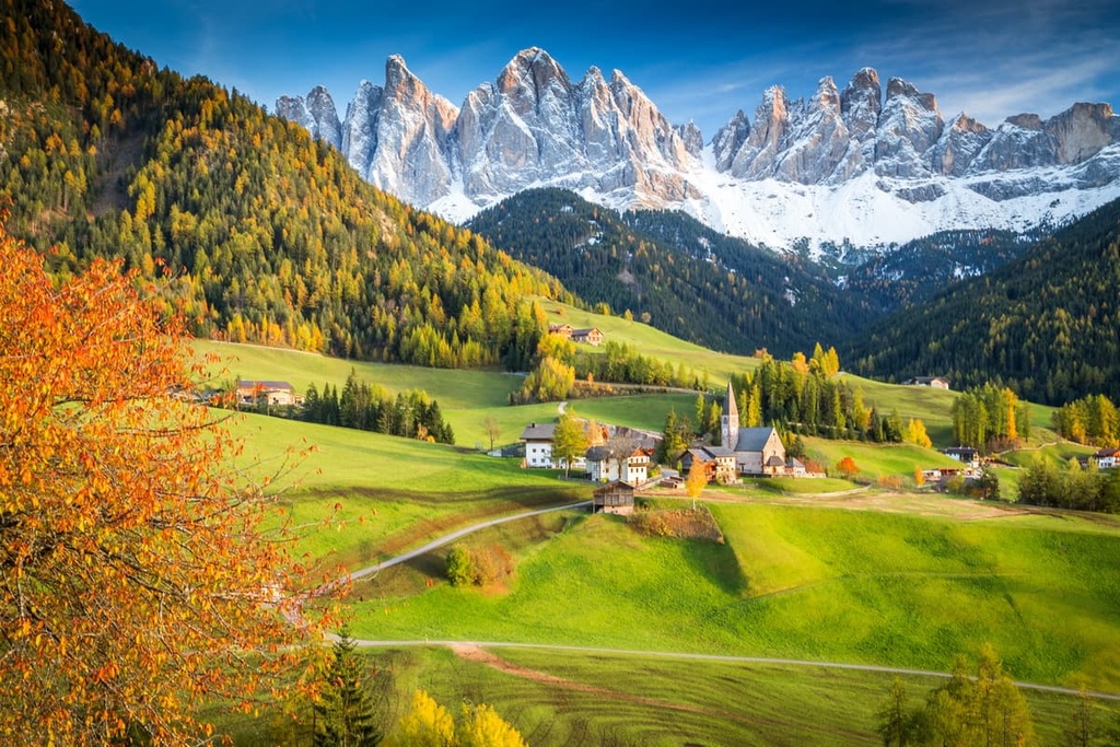 Val di Funes, Trentino-South Tyrol, Italy