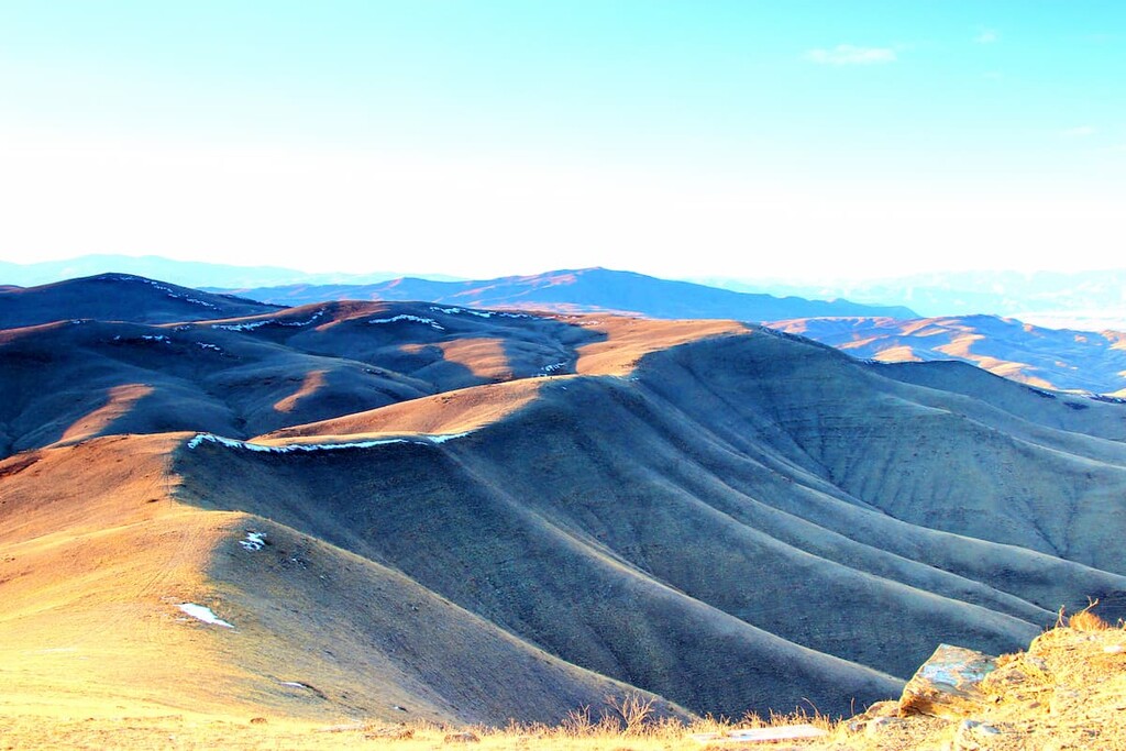 Сity of Kyzyl mountains, Tuva