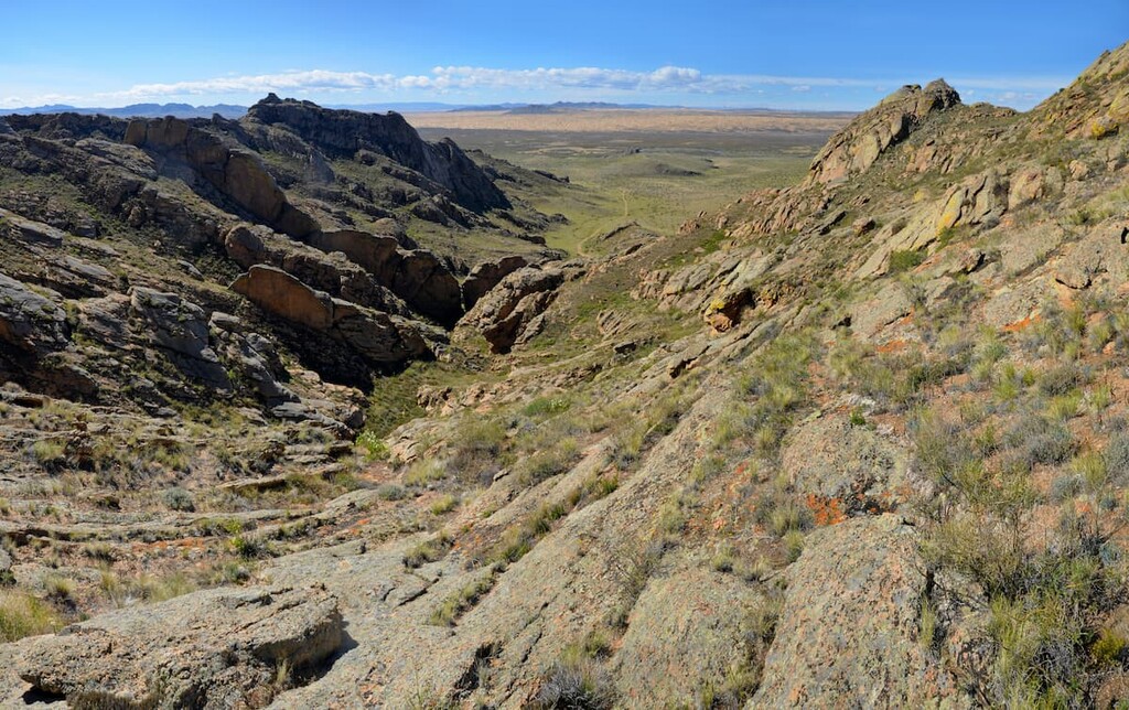 Desert from Kezhege Mount, Tuva