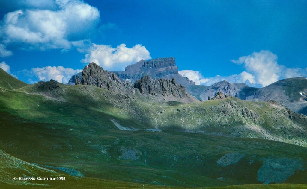 Coxcomb Peak from Alpine Loop Scenic Byway, Uncompahgre National Forest, Colorado