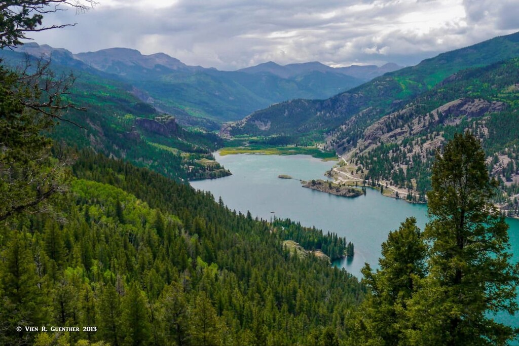 Lake San Cristobal, Uncompahgre National Forest, Colorado