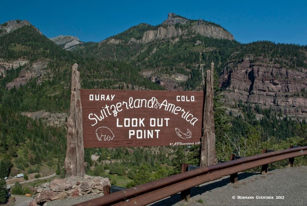 Look out point, Uncompahgre National Forest, Colorado