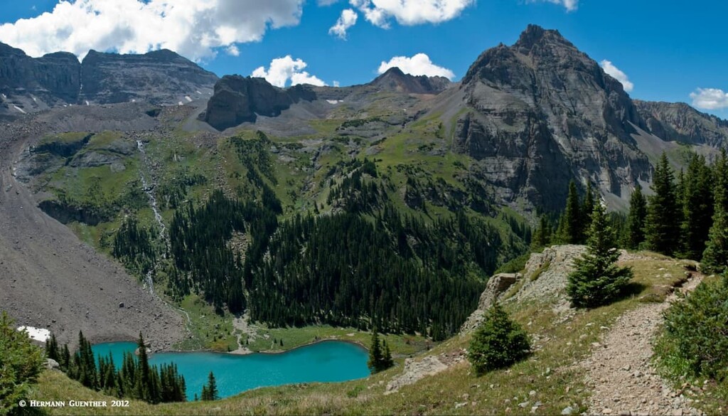 Lower Blue Lake, Uncompahgre National Forest, Colorado