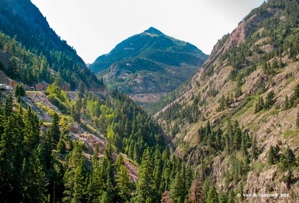 Million Dollar Highway, Uncompahgre National Forest, Colorado
