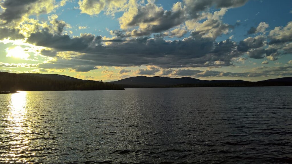 Luirojärvi Lake Urho Kekkonen National Park, Finland