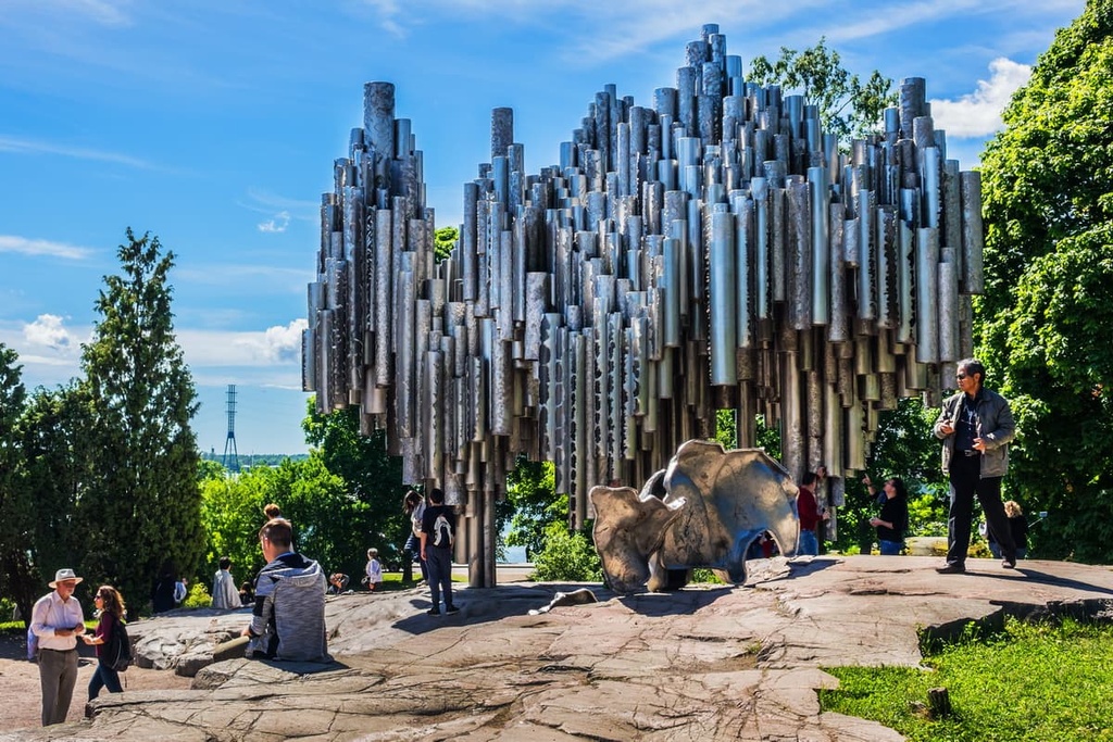 Sibelius Monument, Helsinki, Uusimaa, Finland