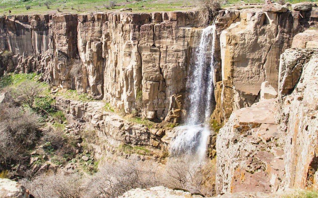 Tavaksai Waterfall, Uzbekistan