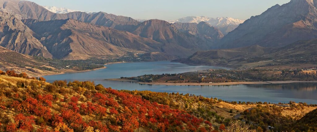 Waterfall Sangardak, Uzbekistan