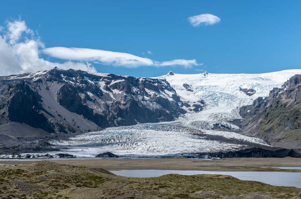 Hvannadalshnúkur, Jökulsárlón, Vatnajökull National Park, Iceland