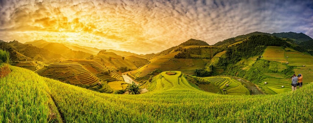 Mu Cang Chai district, Yen Bai province, Vietnam