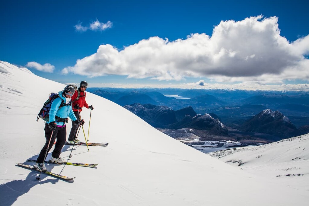 Hiking, Villarrica National Park, Chile
