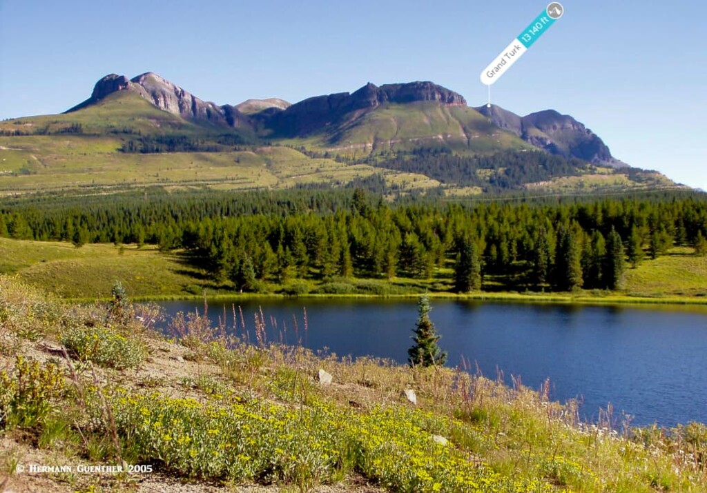 Andrews Lake, Weminuche Wilderness, US