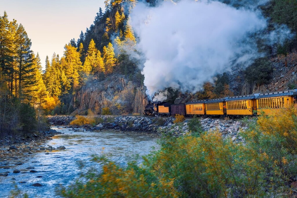 Durango and Silverton Narrow Gauge Railroad, Weminuche Wilderness, US