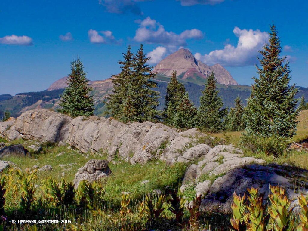 Engineer Mountain, Weminuche Wilderness, US