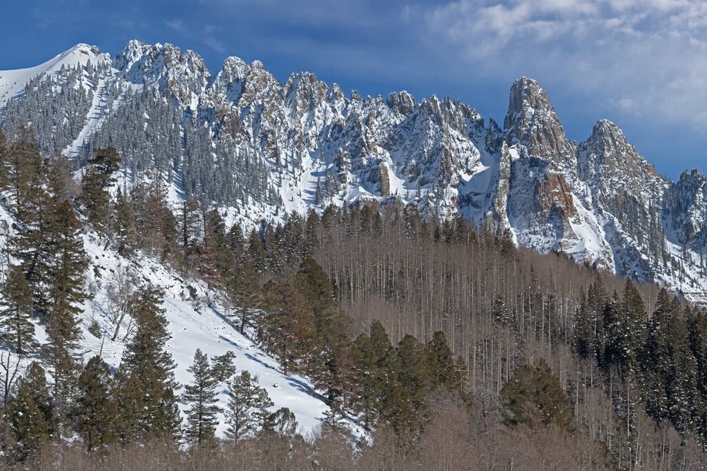 Needle Mountains , Weminuche Wilderness, US