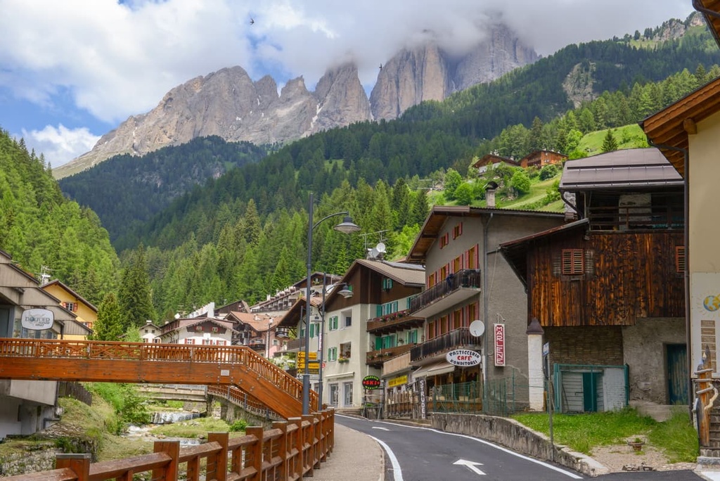 Canazei, West Dolomites, Italy