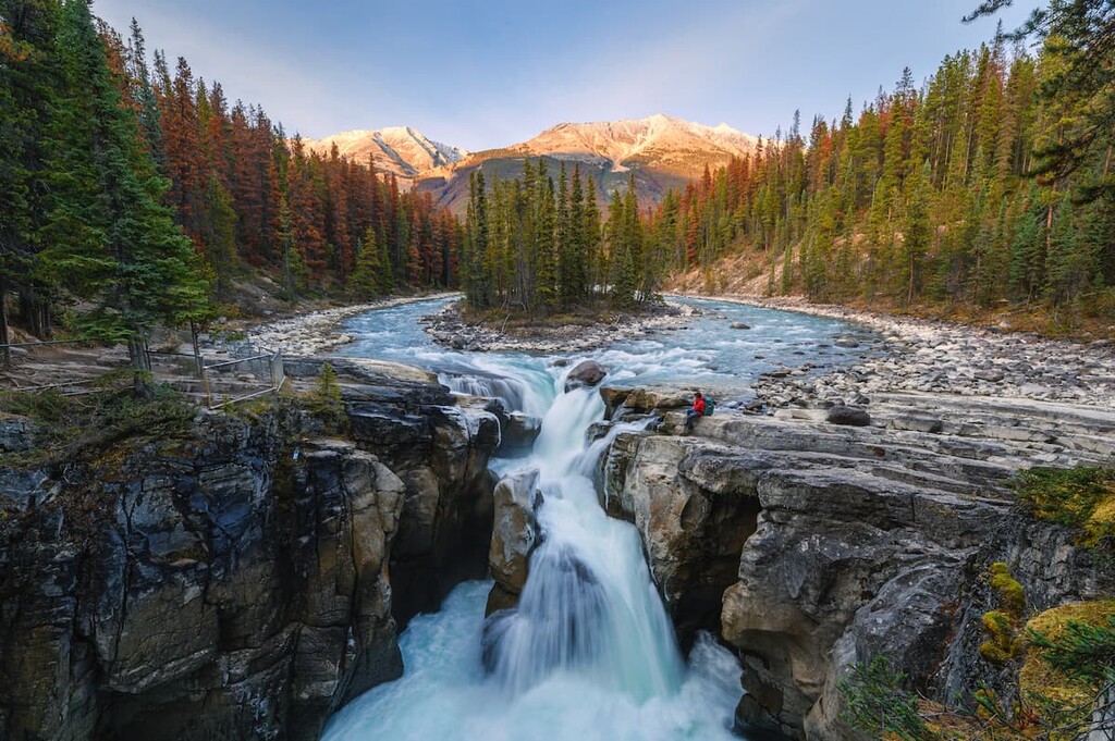 Sunwapta Falls Trail, Winston Churchill Range, Canada
