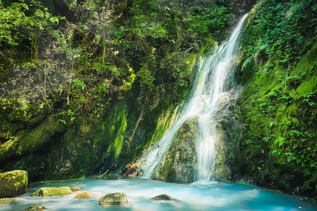 Xiao Yintang Waterfall, Yangmingshan National Park, Taiwan