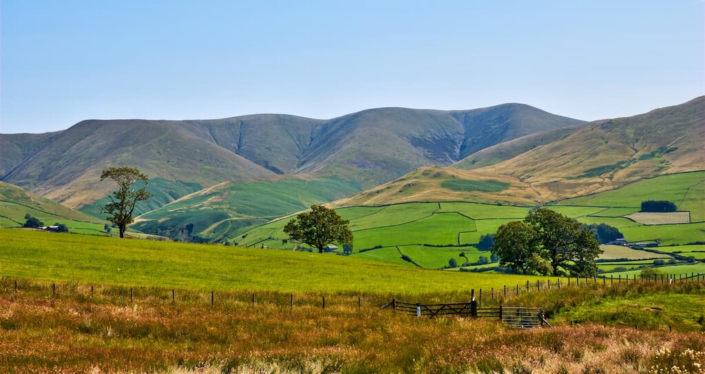 Howgill Fells. Yorkshire Dales National Park