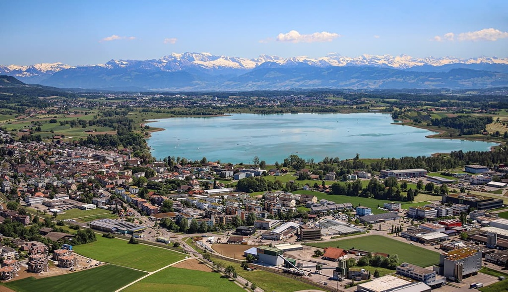 Lake Pfäffikon Canton Zurich, Switzerland