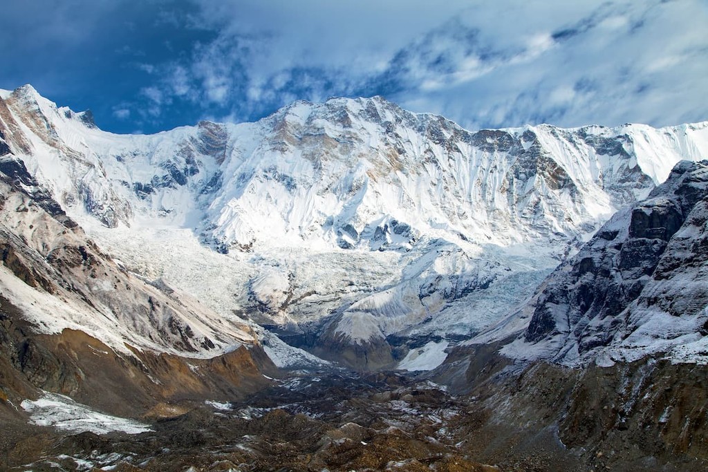 Mount Annapurna from Annapurna south base camp