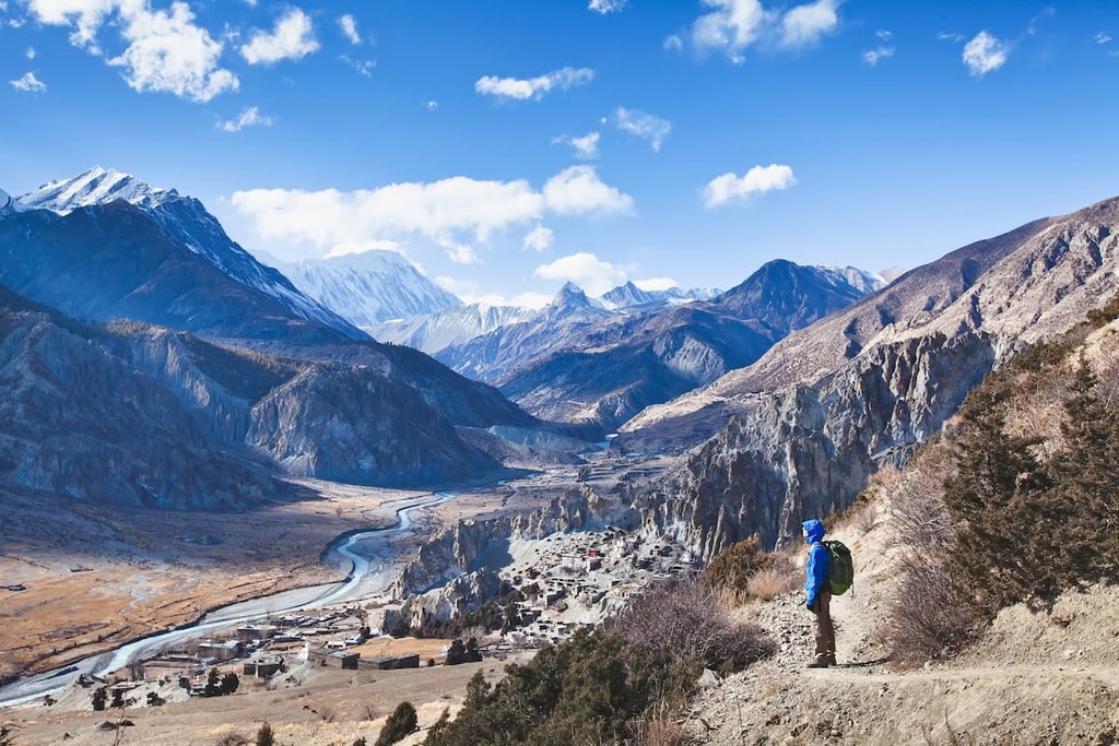 Trekking in Nepal, Annapurna circuit view