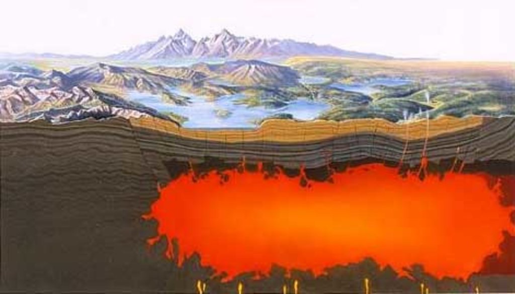 Photo №2 of Yellowstone Caldera Supervolcano