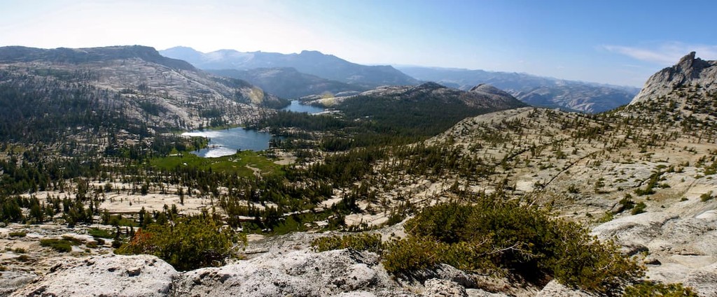 High Sierra Mountains of Yosemite National Park in California
