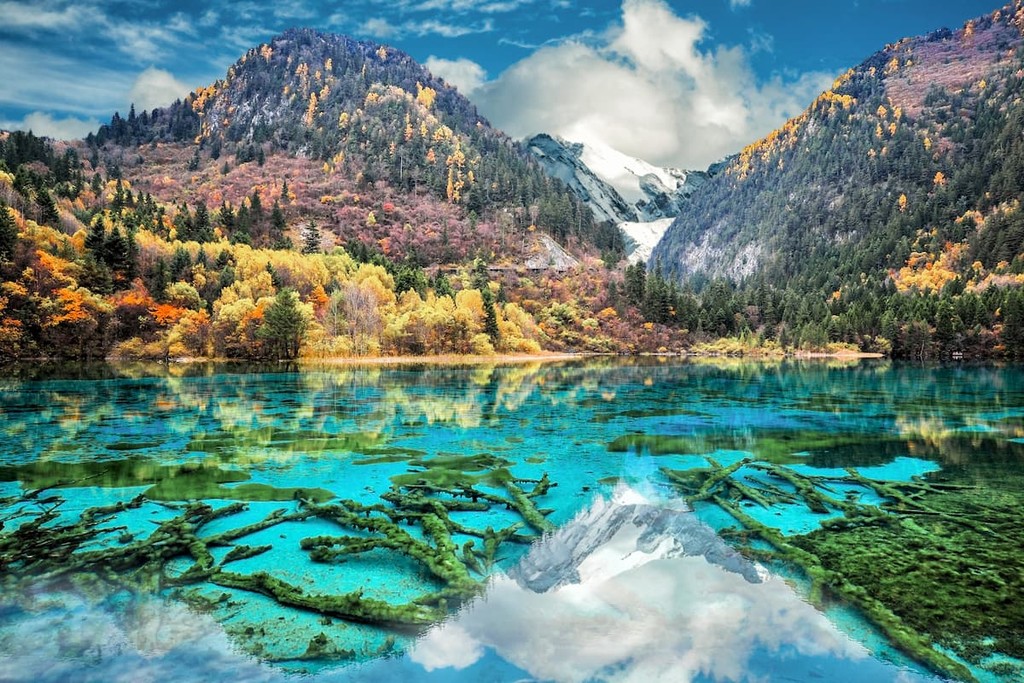 Jiuzhai Valley National Park, China