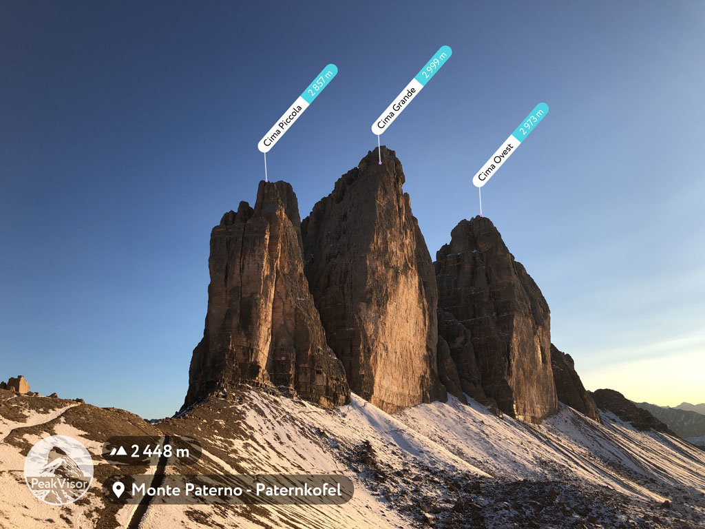 Cima Grande, Cima Ovest, Cima Piccola, Italy