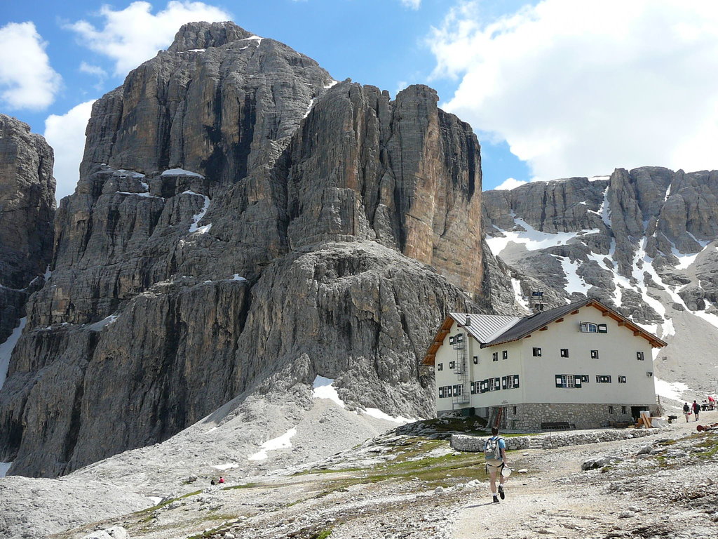 Utia Pisciad Pisciad H tte Rifugio Franco Cavazza Al Pisciad 