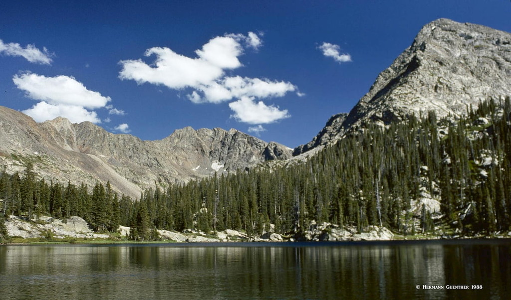 Lake Charles in the Holy Cross Wilderness, Eagle County, Colorado
