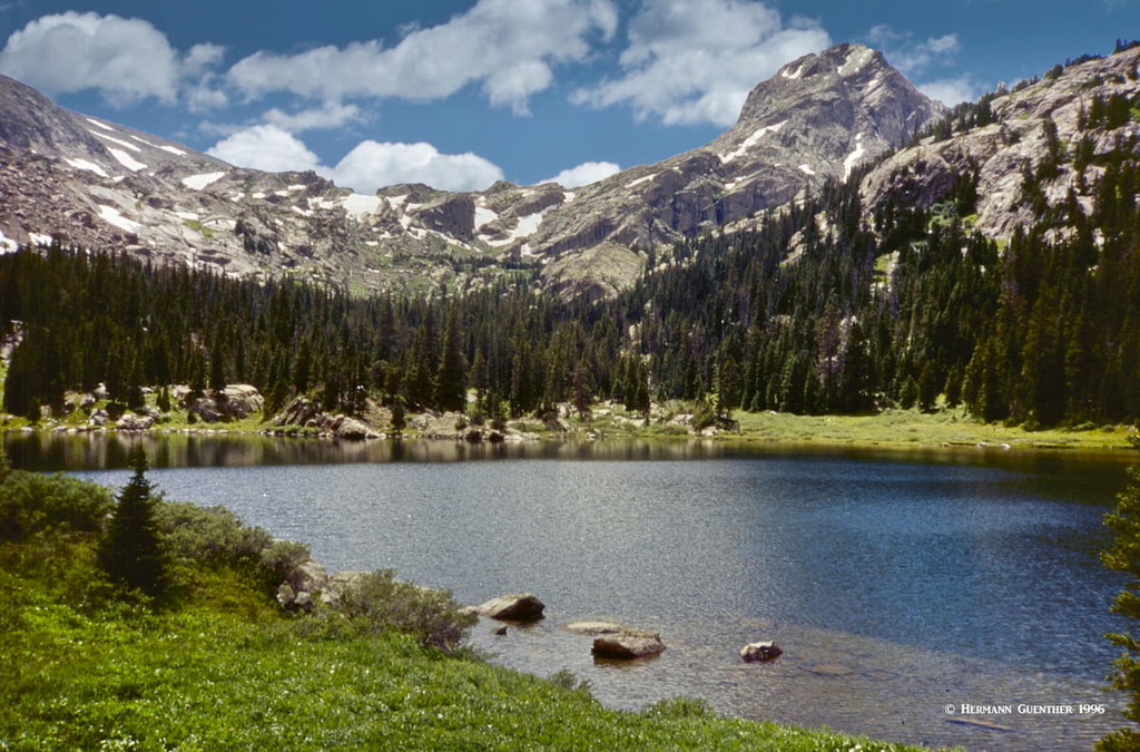 Lake Constantine and Fall Creek Pass, Eagle County, Colorado