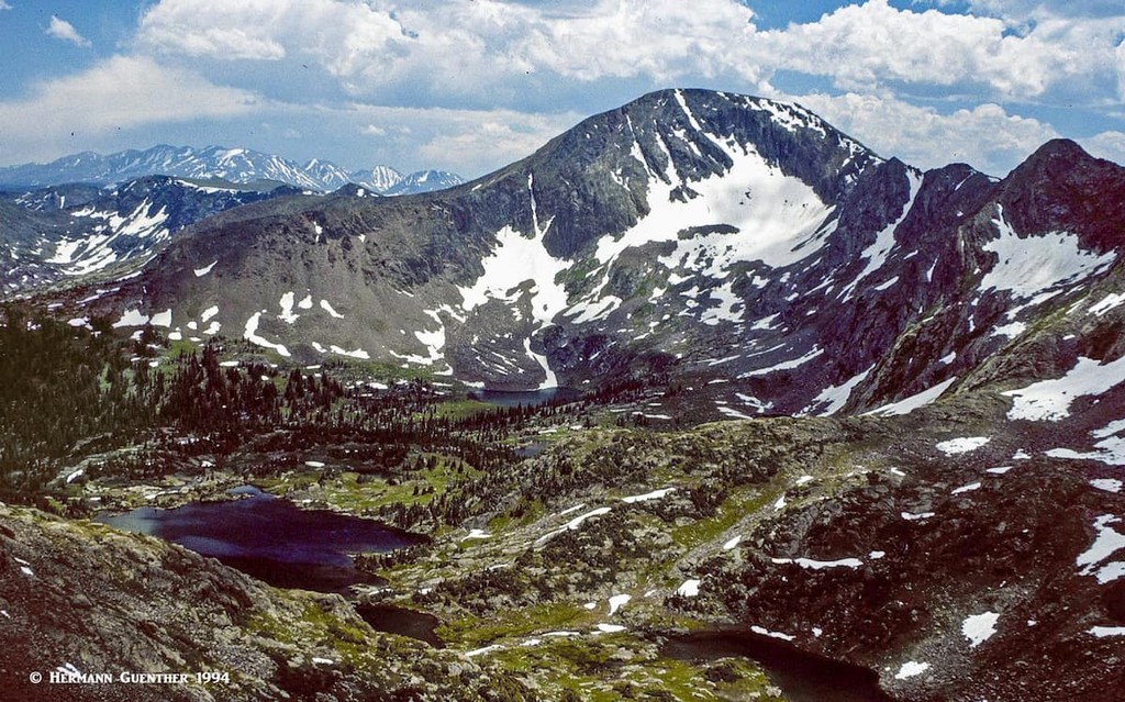 Savage Peak from Missouri Pass, Eagle County, Colorado
