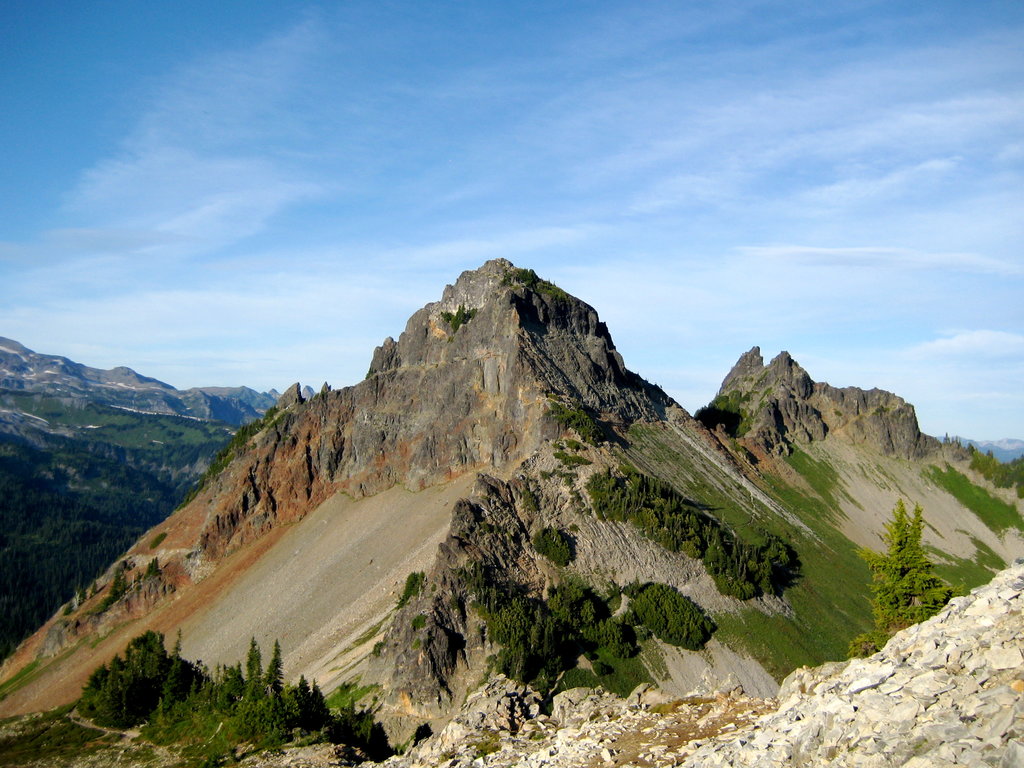 Scramble Peaks at Mount Rainier N.P.