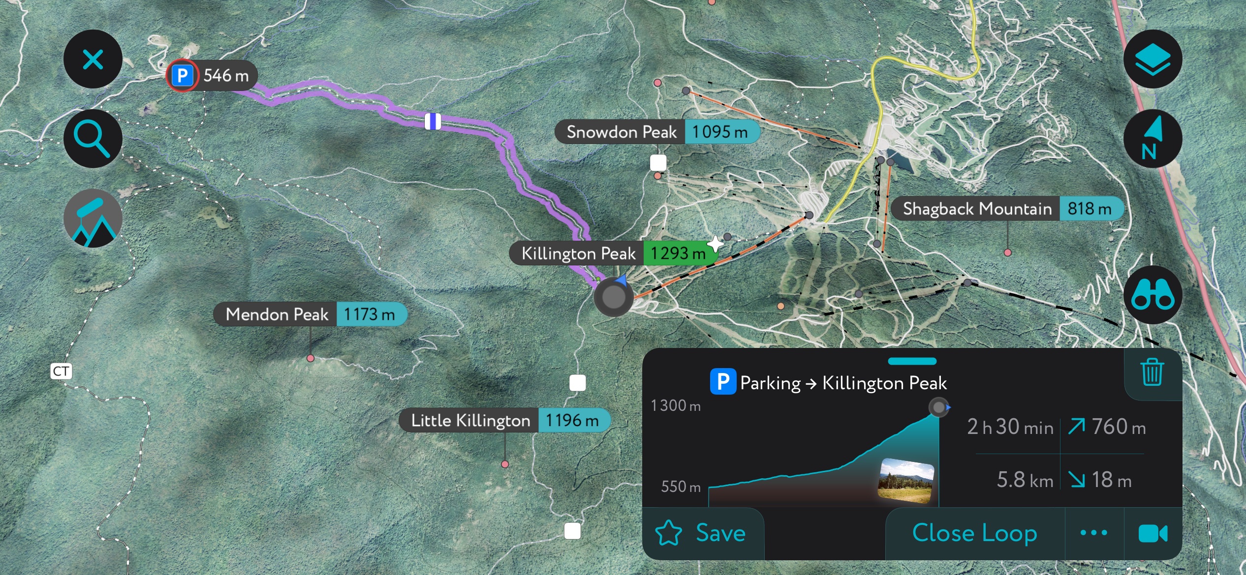 The best way up Killington Peak if you want to hike