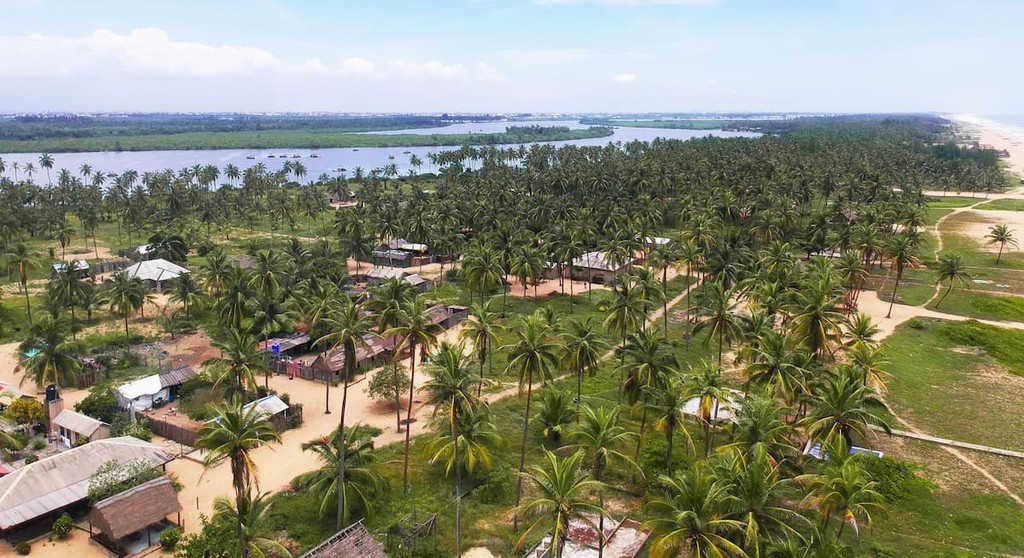 Island in Lagos, Nigeria 