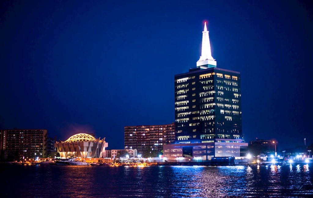 Victoria Island in Lagos, Nigeria