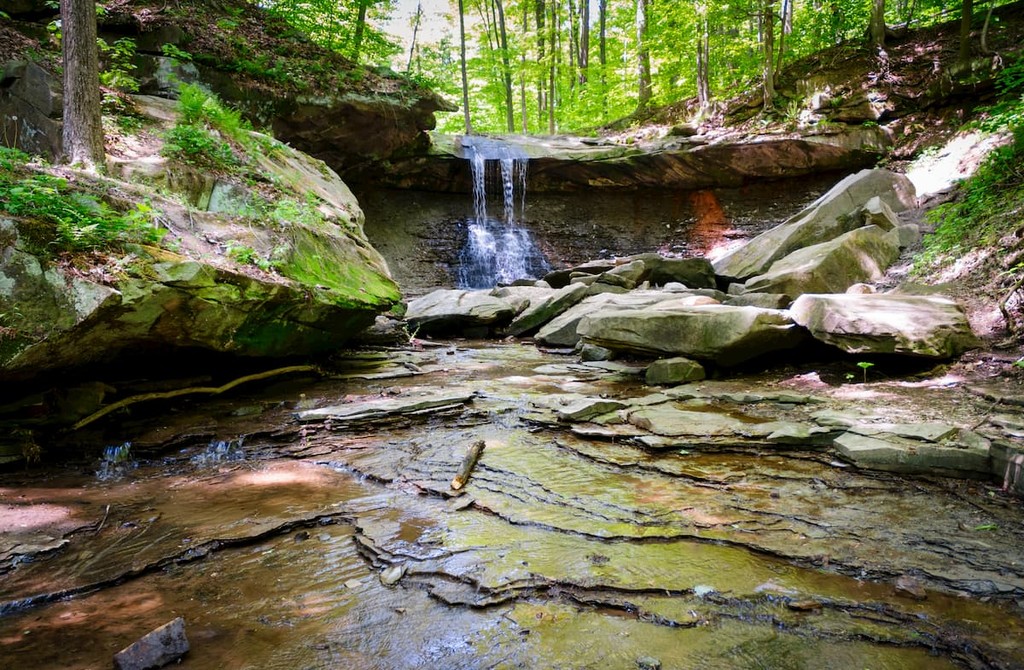 Waterfall at Cuyahoga Valley National Park