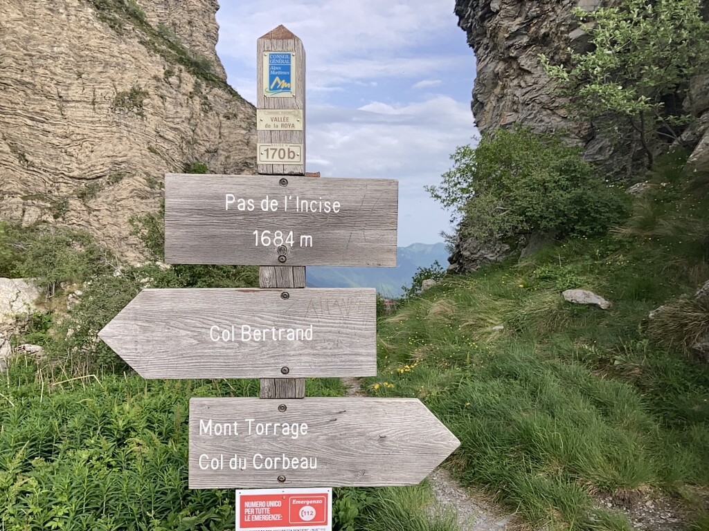 Pas de l'Incise / Passo dell'Incisa