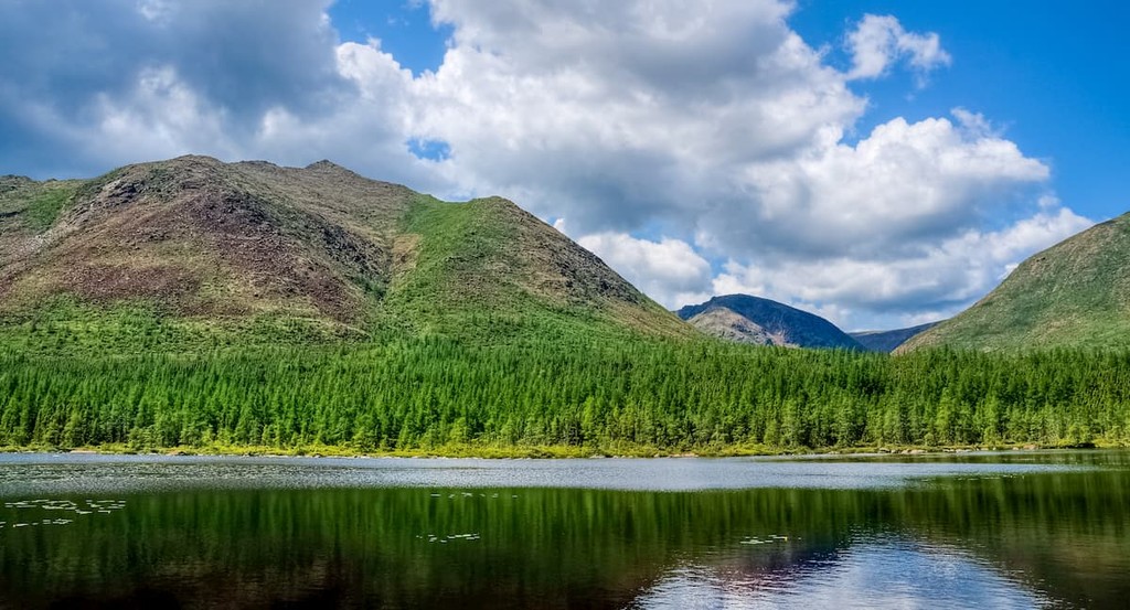 Chic-Chocs mountain range in the Gaspesie National Park