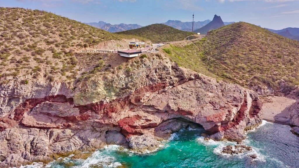 Scenic Viewpoint in San Carlos Sonora, Mexico