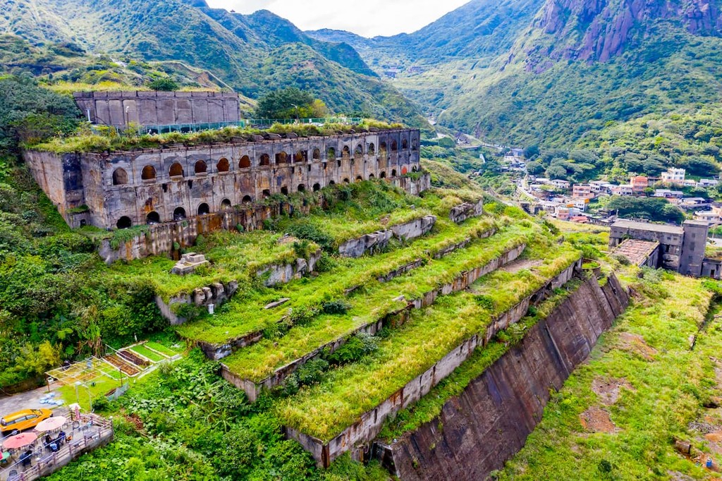 Taiwan Taipei Jiufen Natural Landscape