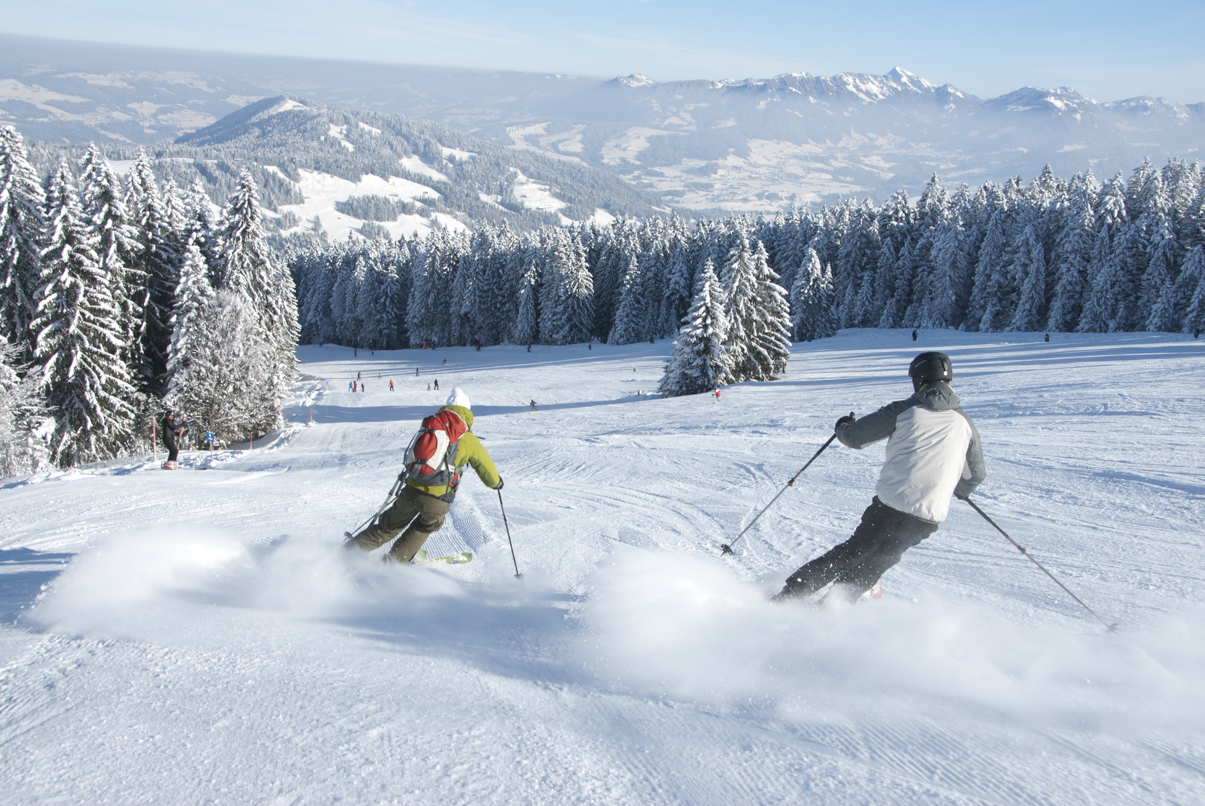 Skifahren am Bödele